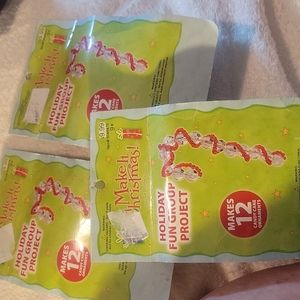 Candy cane ornaments